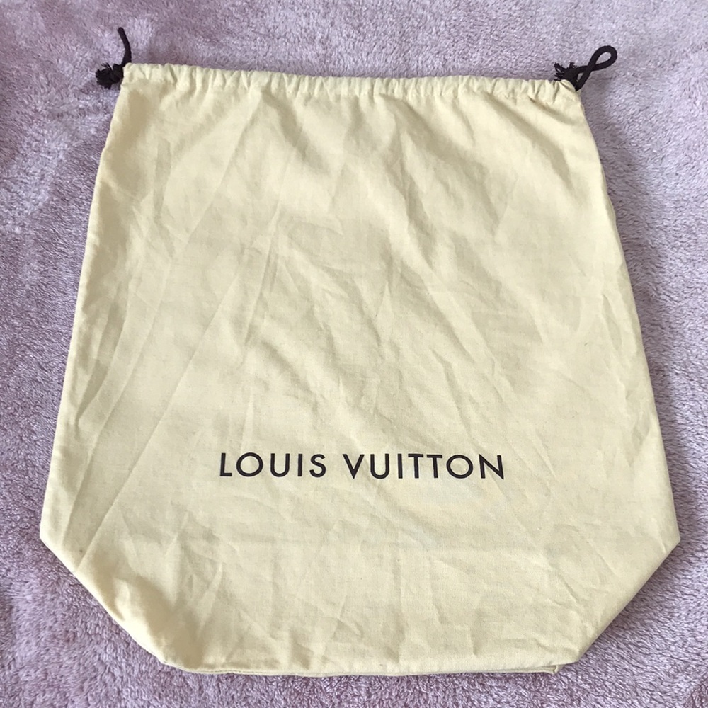 Louis Vuitton Dust Bag - Large Drawstring, 17” x 20”